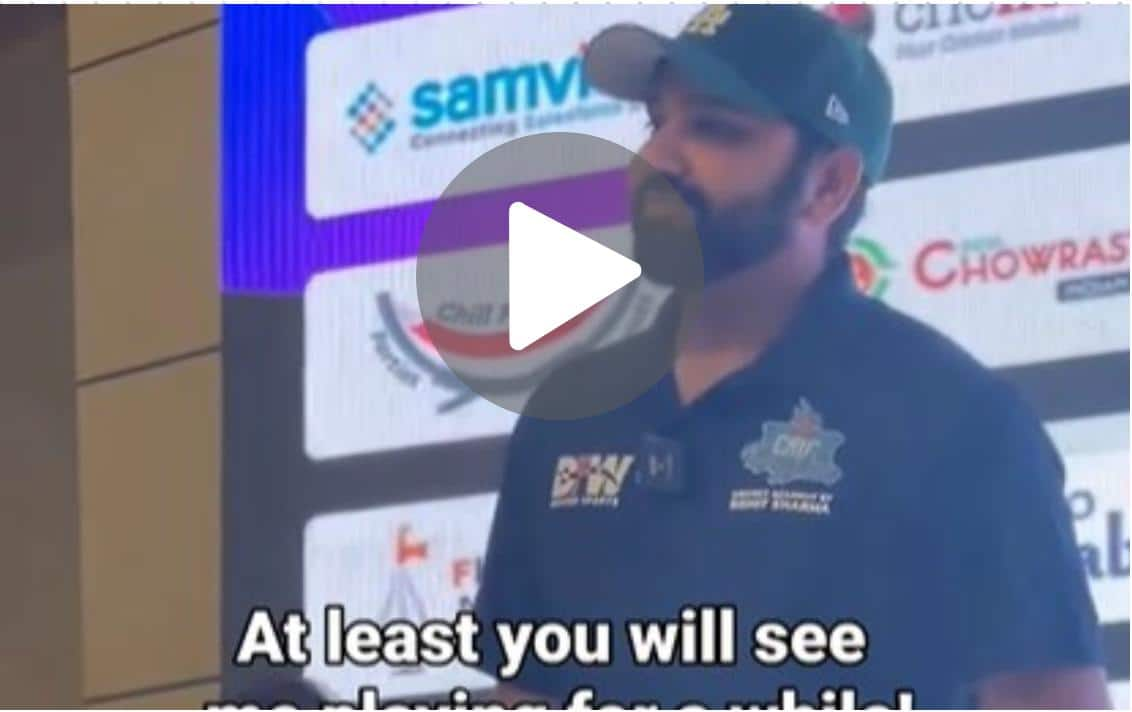 [Watch] ‘Will See Me Playing For A While…’: Rohit Sharma Interacts With Fans In Texas